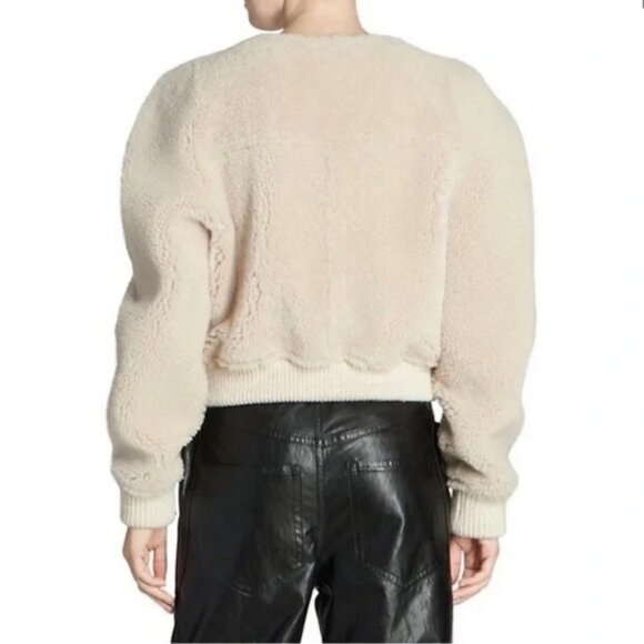 ❌❌SOLD❌❌ISABEL MARANT ETOILE Boden shearling reversible jacket US 8 - Picture 5 of 17